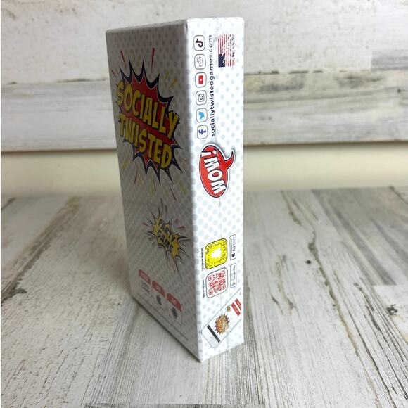 Socially Twisted Party Game by Original Ideas Card Game Ages 17+ NEW - Picture 2 of 4